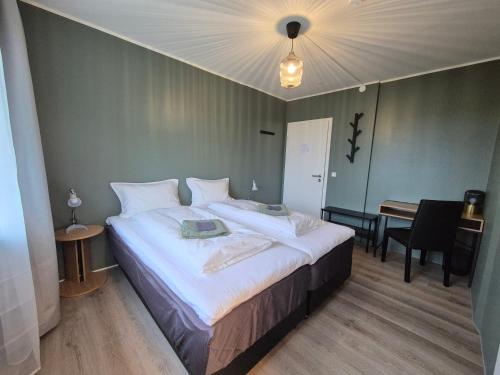 Krevet ili kreveti u jedinici u okviru objekta HM Borg Guesthouse