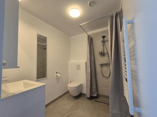 Kupatilo u objektu HM Borg Guesthouse