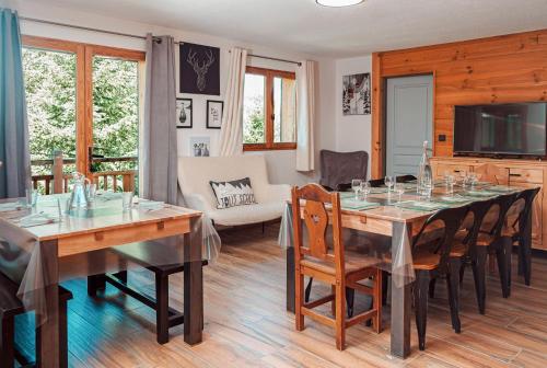 Le Tout Schuss Chalet, SPA Privé, piste de ski à 100m