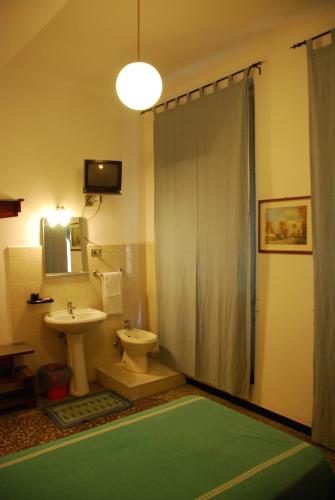 Kylpyhuone majoituspaikassa Hotel Major