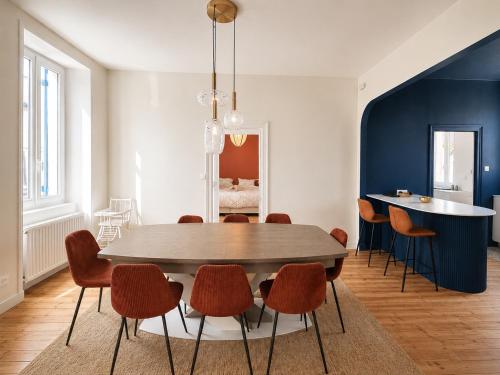 Superbe maison de centre ville avec garage 2places - 8 personnes