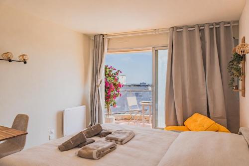 Studio vue mer à Arcachon plage
