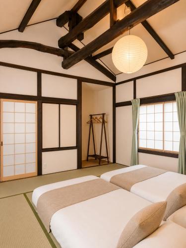 Direct Train to Namba & Shinsaibashi kyoto-style Machiya and Japanese Garden