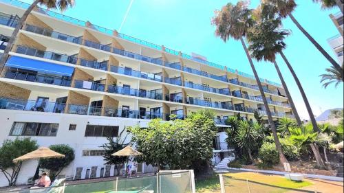 Puerto Marina Studio 2 with seasonal pool and sea views Just steps form Puerto Marina and the beach by NAMASTE ELITE