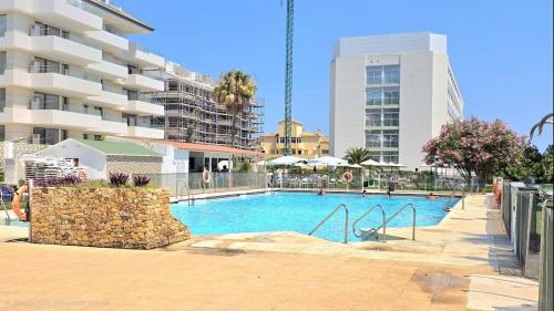 Puerto Marina Studio 2 with seasonal pool and sea views Just steps form Puerto Marina and the beach by NAMASTE ELITE