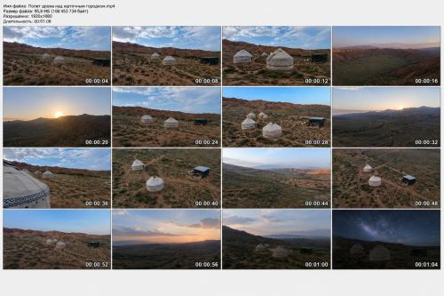 a collage of photos of tents in a field at Kyzyl-Jar in Kaji-Say