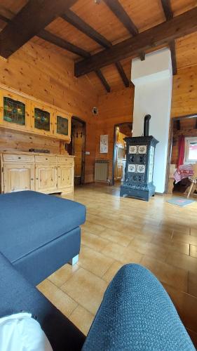 Gallery image of Trilocale stile Baita in Vezza dʼOglio