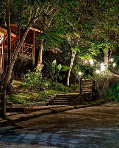 Κήπος έξω από το de Bintan Villa