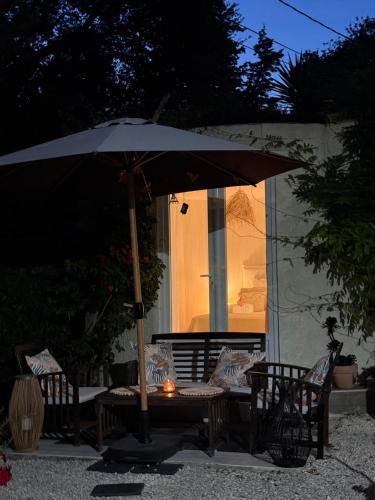 Guest House bohème chic, terrasse, parking et clim
