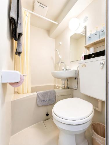 201 Orange Hotel Tsutenkaku 2min Private Bathroom