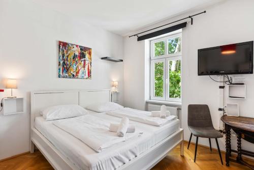 Bright Studio with Terrace