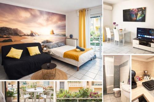 Cannes Croisette - Perle Rare 4p Proche Carlton & 1mn Plages -Vue Été 2026