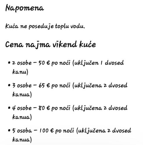 a screenshot of a cell phone screen with the names of different languages at Vikend kuća Zlatarski DAR in Nova Varoš