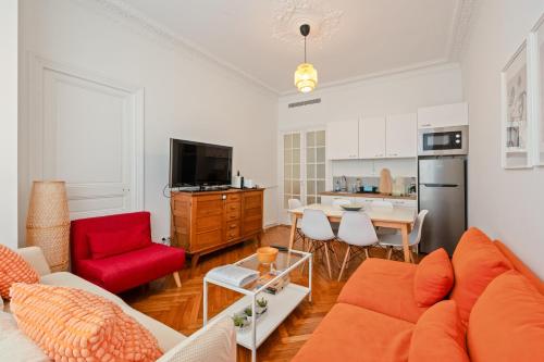 Stunning flat by the beach, Carre d'or-Negresco