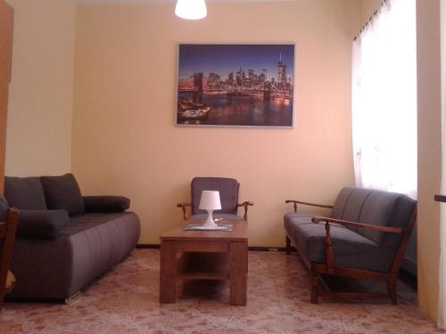 Χώρος καθιστικού στο Apartamenty, Pokoje, Noclegi, " Skarpa" Wilkasy