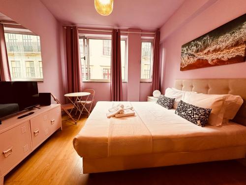 Lazy Apartments - 4Pink walls - Breakfast included