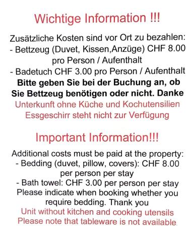 ein Screenshot eines Dokuments mit den Anweisungen für ein Programm in der Unterkunft Panoramaplatz in Ried-Brig