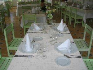 En restaurang eller annat matställe på Le Relais De Clavières