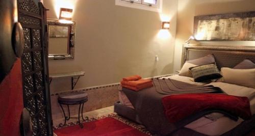 Χώρος καθιστικού στο Riad Kantarell