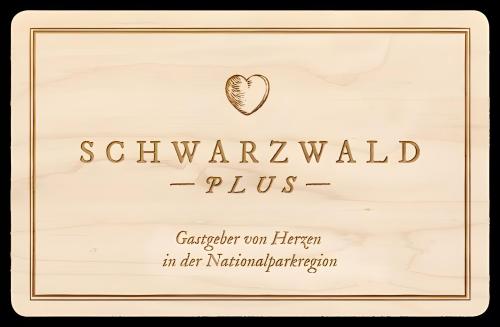 a framed picture of a heart with the words savannah pluses at Haus Hubertus in Enzklösterle