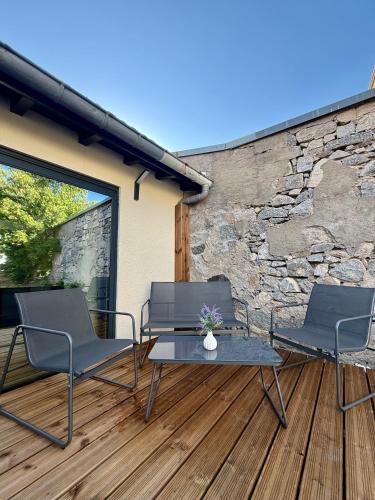 Duplex appartement en plein centre