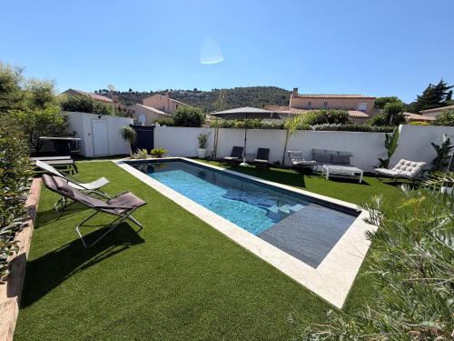 VILLA LAURANA HYERES 6 personnes Piscine chauffée
