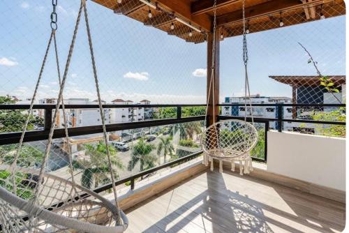 Gallery image of Penthouse con Terraza privada, Jacuzzi y BBQ in Mandinga