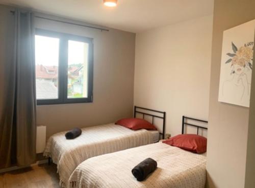 Appartement avec 2 chambres et séjour balcon plein sud et une vue panoramique 180 a GERARDMER app 103