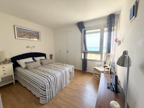 Appartement face mer avec clim et parking - 4 pers.