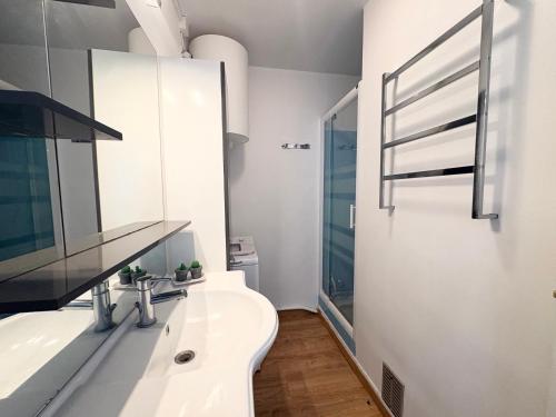 Appartement face mer avec clim et parking - 4 pers.