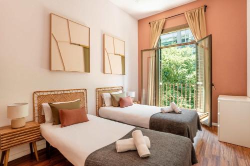The Collection Barcelona - Comfortable and huge 5BD - 2BTH Rambla Catalunya