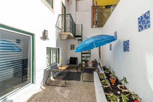 Sunny Príncipe Real Villa, Patio, 4BR for 12