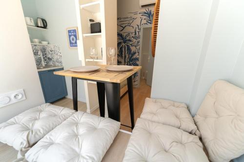 Studio moderne au cœur de la ville