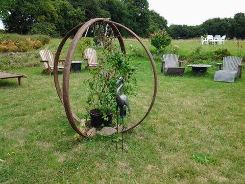 Ein Garten an der Unterkunft Kervaillant