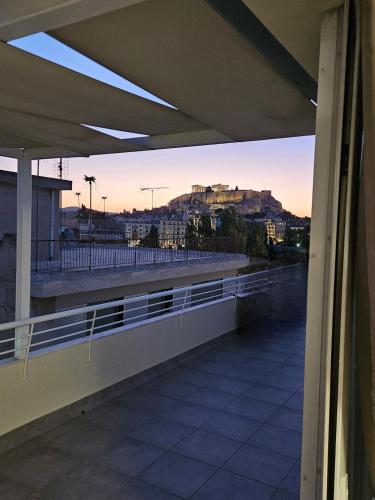 Acropolis view penthouse 70 sqm with huge balcony
