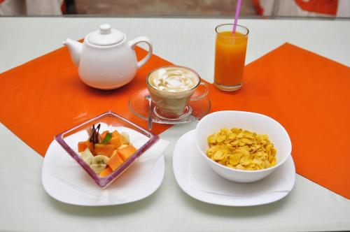 Jídlo v hotelu nebo okolí