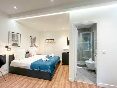 UrbanFlat 202 - Studio confortable pour 4 au centre de Paris