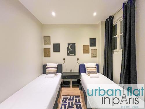 UrbanFlat 63 - Splendide Pied-a-Terre de 3 Chambres Paris Centre