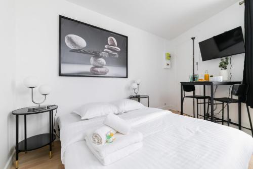 Studio cosy refait a neuf Maris paris 3 - 2P