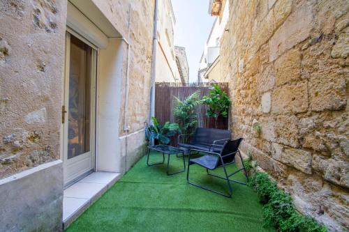 Le Patio des Chartrons - T3, terrasse, Bordeaux