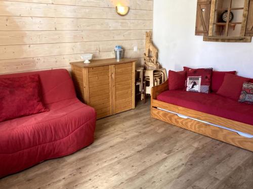 Studio cosy à La Plagne-Tarentaise, 20 m² + vue sur montagne