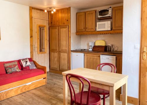 Studio cosy à La Plagne-Tarentaise, 20 m² + vue sur montagne