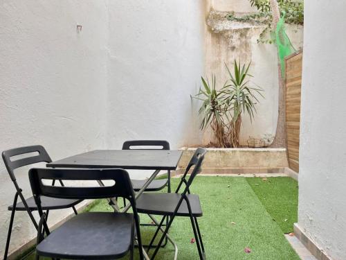 New Lower level 1BR AC Apartment near Acropolis -1