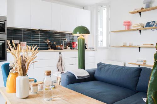 Loft with a view of Paris