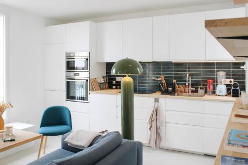 Loft with a view of Paris