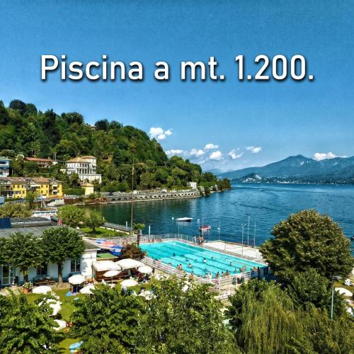 a picture of a pool in a body of water at Dell' Oca in Cissano