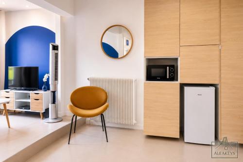 Le Dina robin - Studio clim, centre-ville, plage 200m
