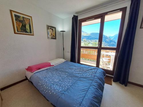 Studio 4 pers. aux Deux Alpes avec parking et vue dégagée