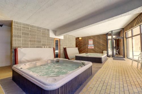 a large bathroom with a large tub in a room at 432 Marina Place in Dillon