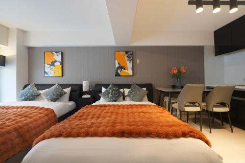 GACA-6, newly opened, accommodates up to 7 people, 15-minute walk from Dotonbori, WiFi available